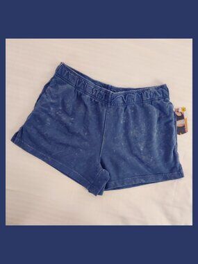 NWT Avia Acid Wash High-Rise Shorts - Blue - Women's L (12-14)